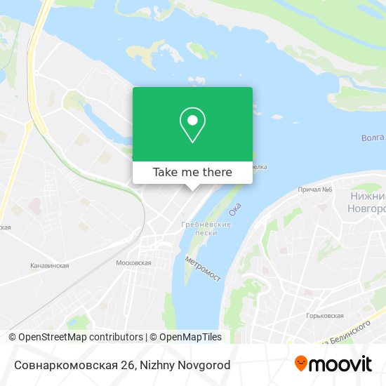 Совнаркомовская 26 map