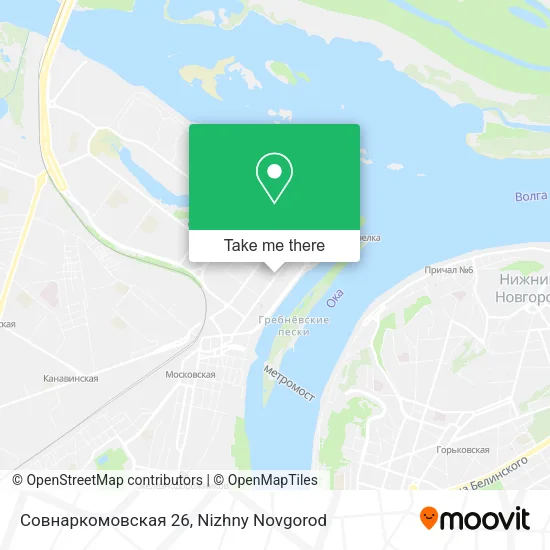 Совнаркомовская 26 map