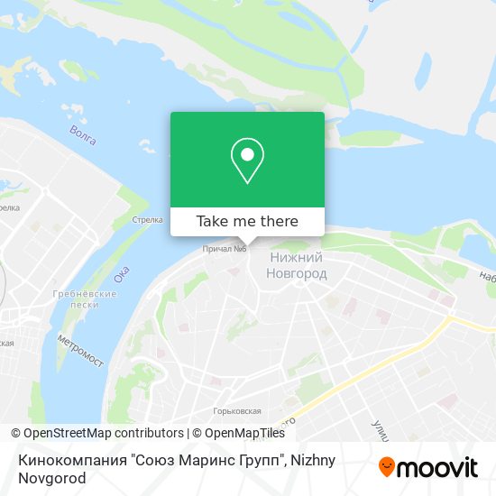 Кинокомпания "Союз Маринс Групп" map