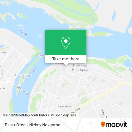 Багет Отель map