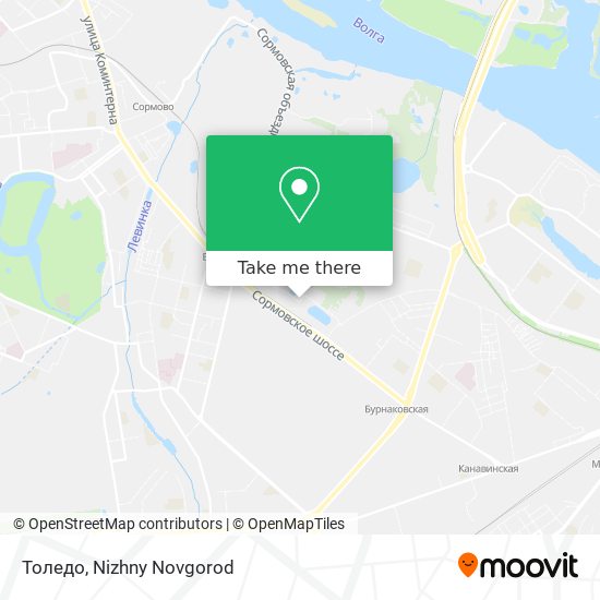 Толедо map
