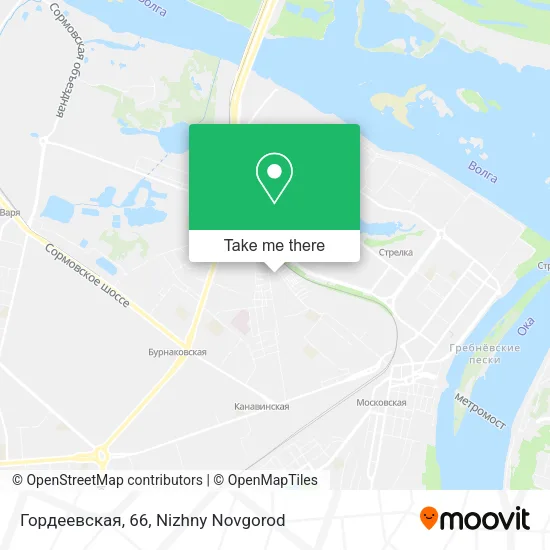 Гордеевская, 66 map