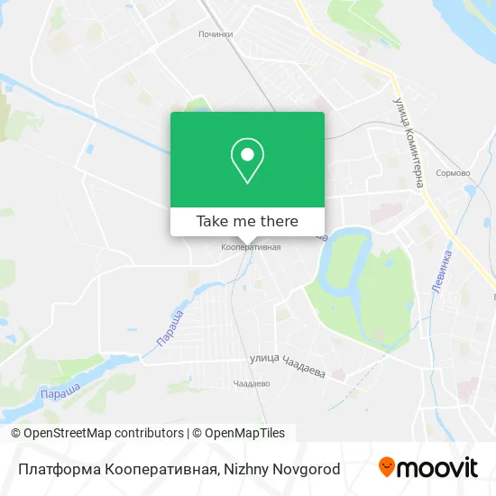 Платформа Кооперативная map