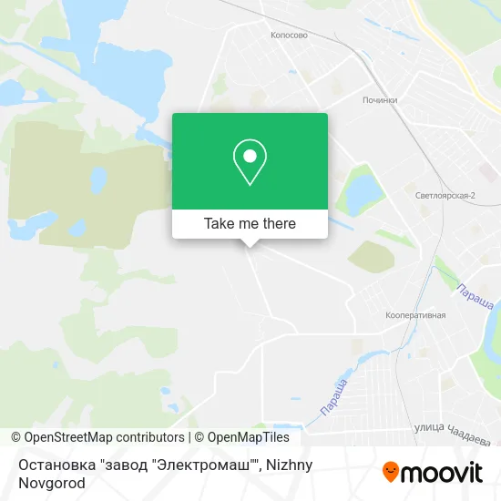 Остановка "завод "Электромаш"" map