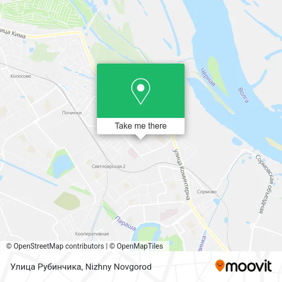 Улица Рубинчика map