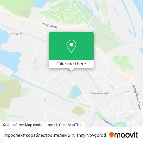 проспект кораблестроителей 2 map