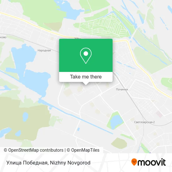 Улица Победная map