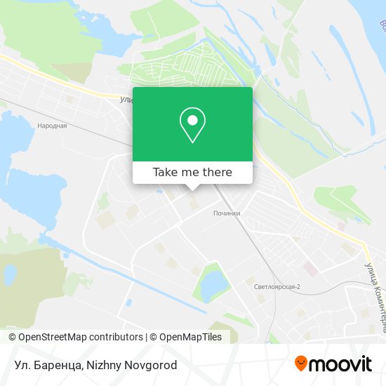 Ул. Баренца map