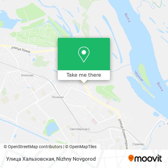 Улица Хальзовская map