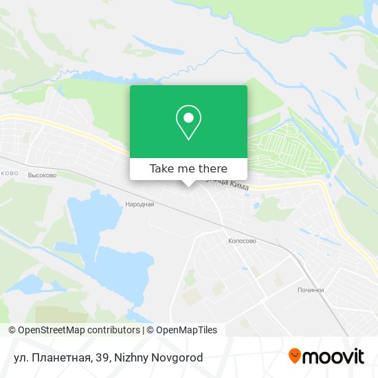 ул. Планетная, 39 map