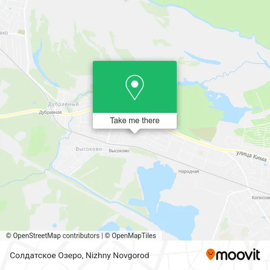 Солдатское Озеро map