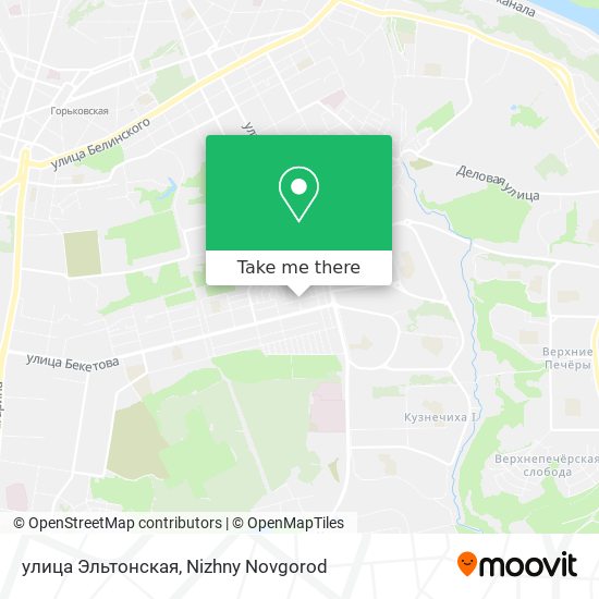 улица Эльтонская map