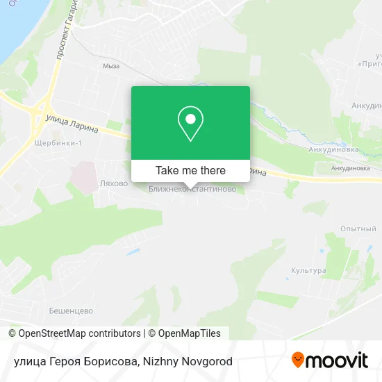 улица Героя Борисова map