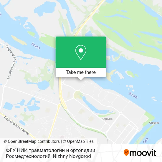 ФГУ НИИ травматологии и ортопедии Росмедтехнологий map