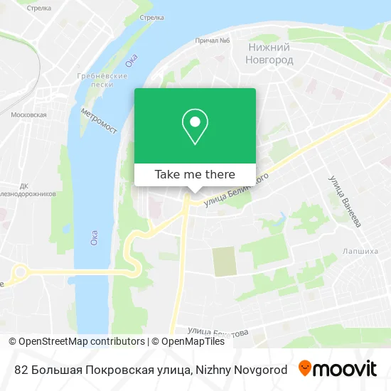 82 Большая Покровская улица map