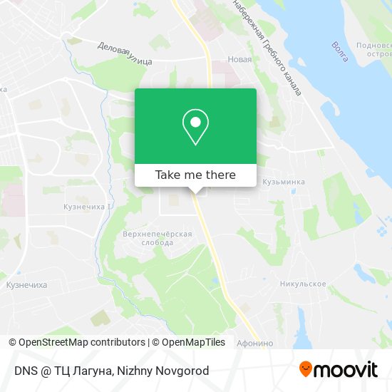 DNS @ ТЦ Лагуна map