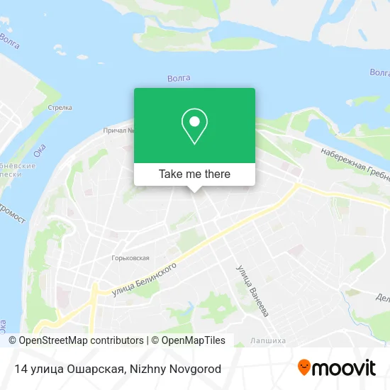 14 улица Ошарская map