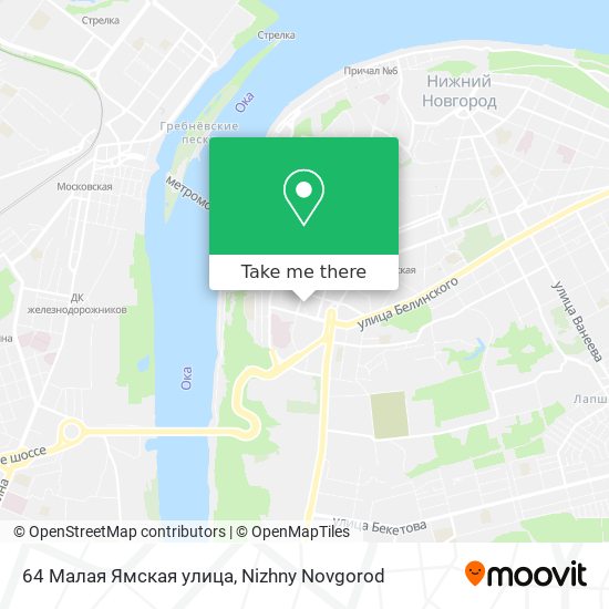 64 Малая Ямская улица map
