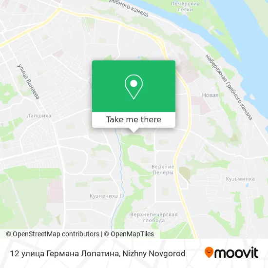 12 улица Германа Лопатина map