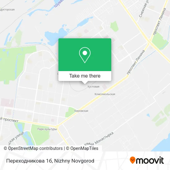 Переходникова 1б map