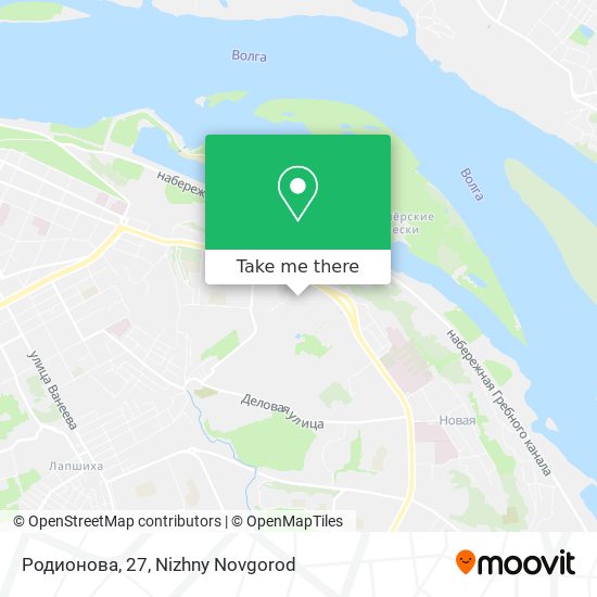 Родионова, 27 map
