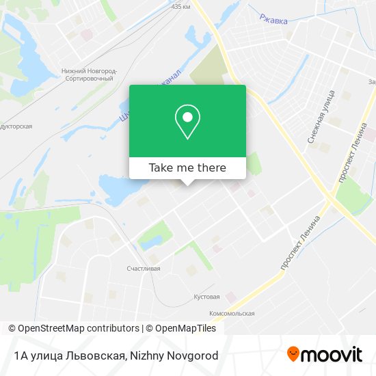 1А улица Львовская map