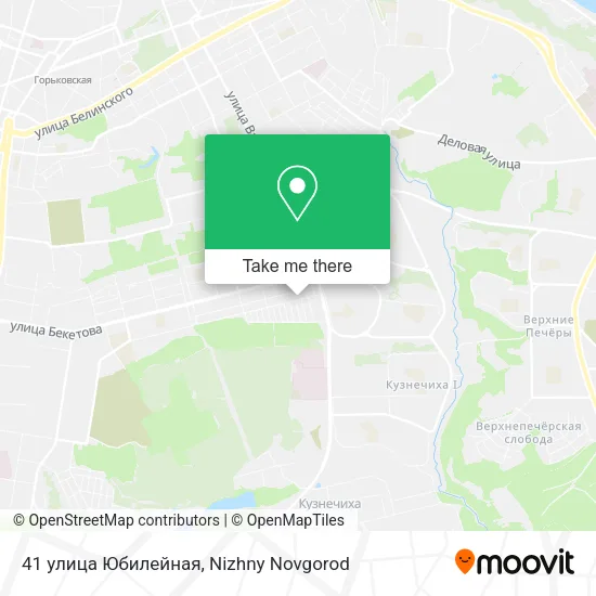 41 улица Юбилейная map