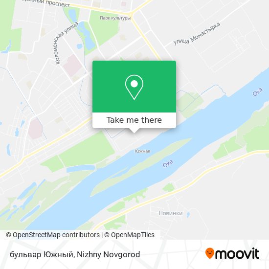 бульвар Южный map