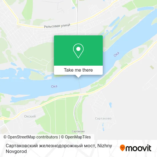 Сартаковский железнодорожный мост map