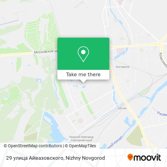 29 улица Айвазовского map