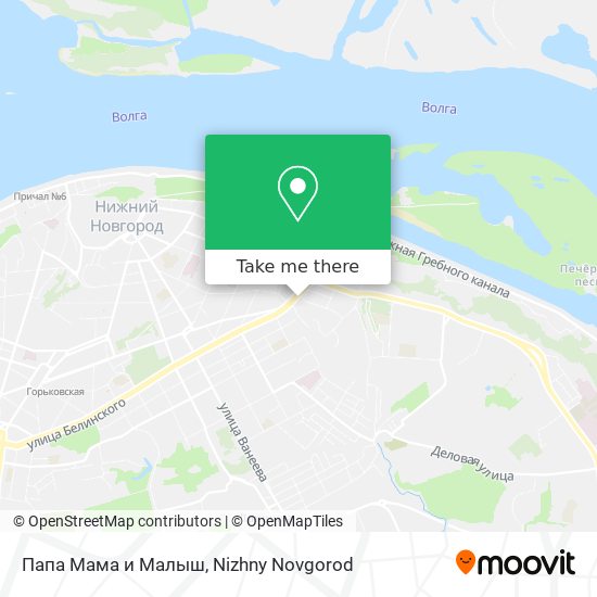 Папа Мама и Малыш map