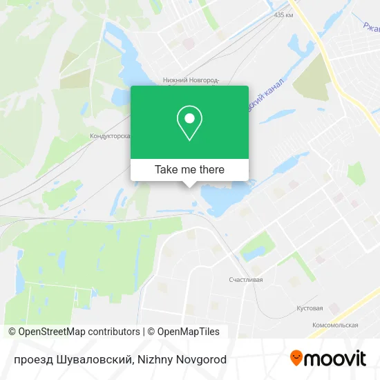 проезд Шуваловский map