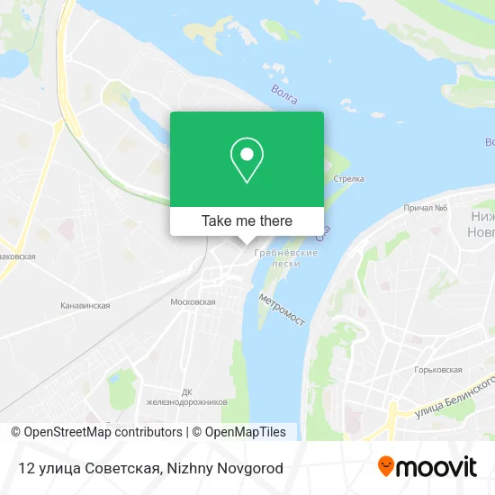 12 улица Советская map