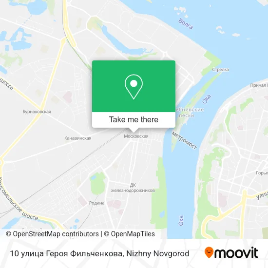 10 улица Героя Фильченкова map