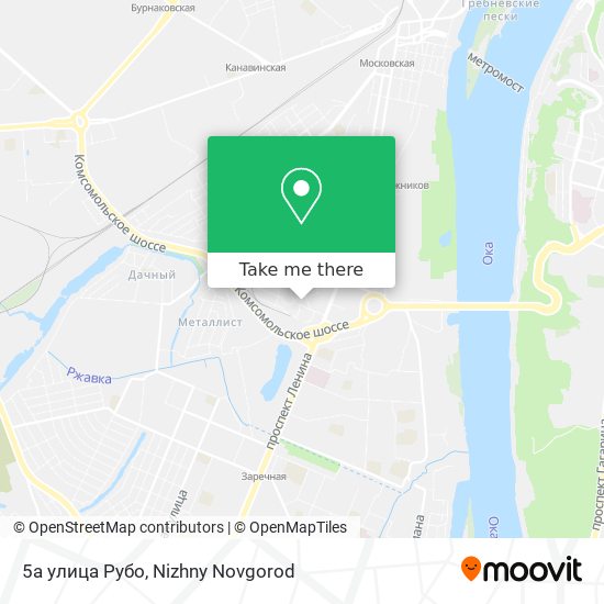 5а улица Рубо map