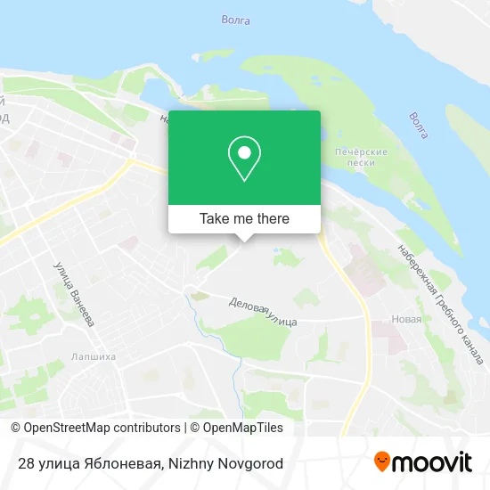 28 улица Яблоневая map