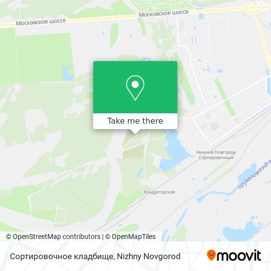 Сортировочное кладбище map