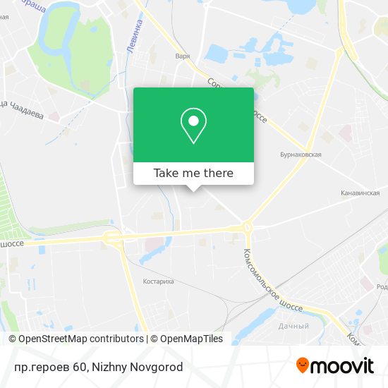 пр.героев 60 map