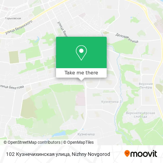 102 Кузнечихинская улица map