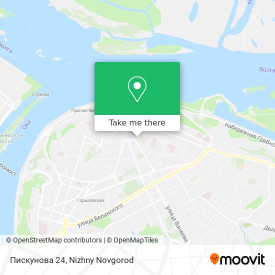 Пискунова 24 map