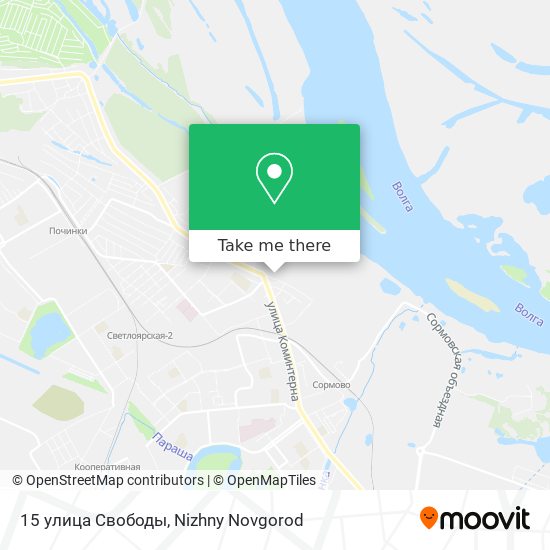 15 улица Свободы map