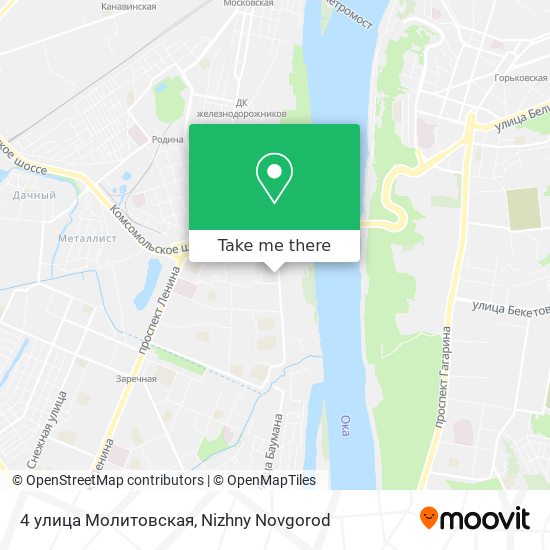 4 улица Молитовская map