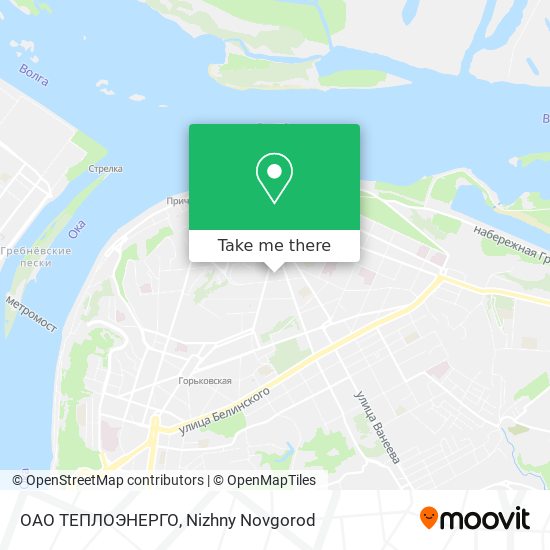 ОАО ТЕПЛОЭНЕРГО map