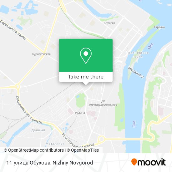 11 улица Обухова map