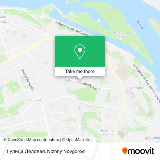 1 улица Деловая map