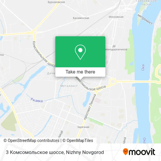 3 Комсомольское шоссе map