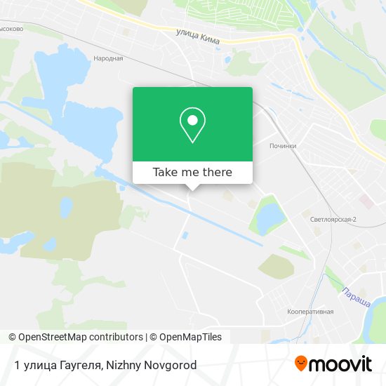 1 улица Гаугеля map