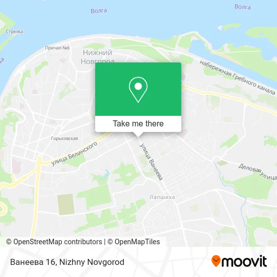 Ванеева 16 map