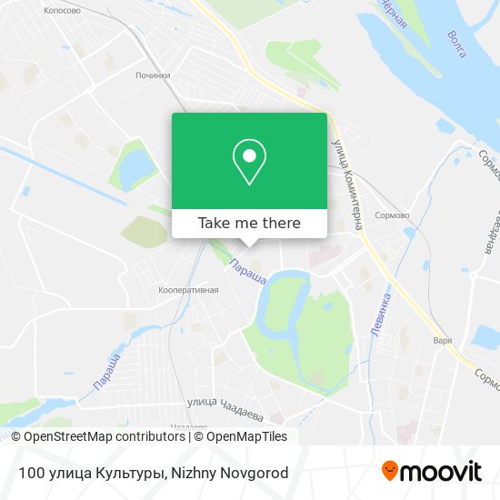 100 улица Культуры map