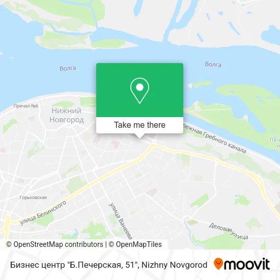 Бизнес центр "Б.Печерская, 51" map